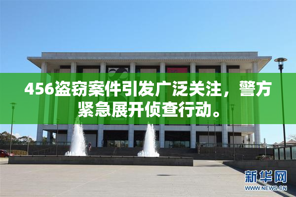 456盗窃案件引发广泛关注，警方紧急展开侦查行动。