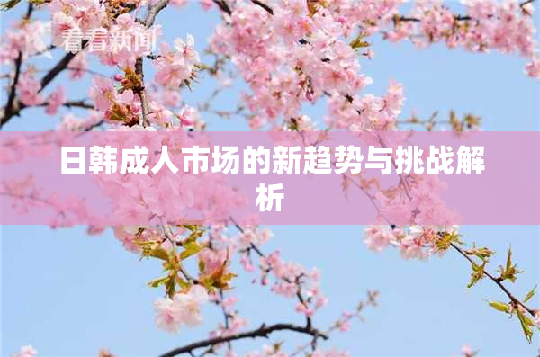 日韩成人市场的新趋势与挑战解析
