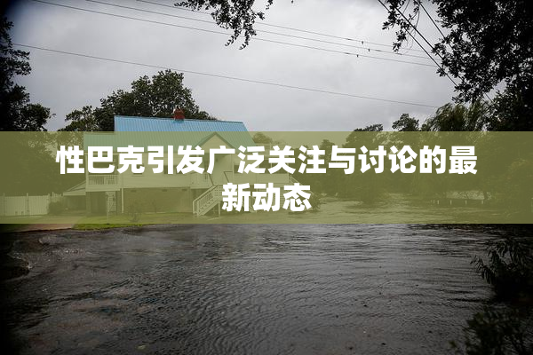 性巴克引发广泛关注与讨论的最新动态