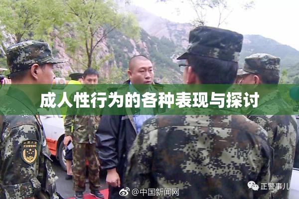 成人性行为的各种表现与探讨