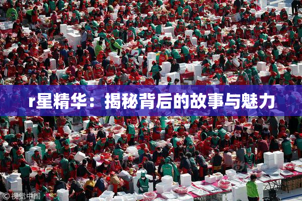 r星精华：揭秘背后的故事与魅力