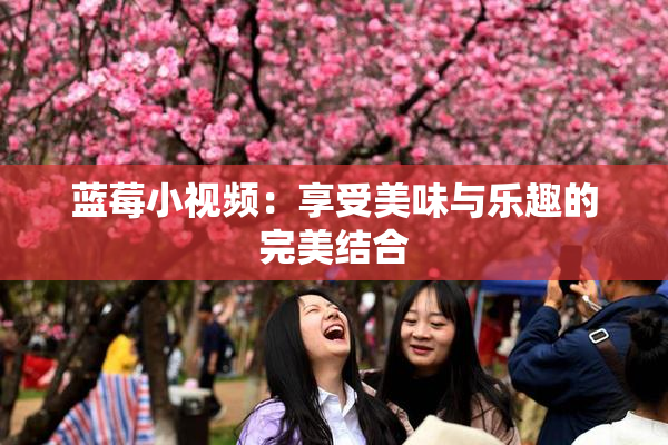 蓝莓小视频：享受美味与乐趣的完美结合