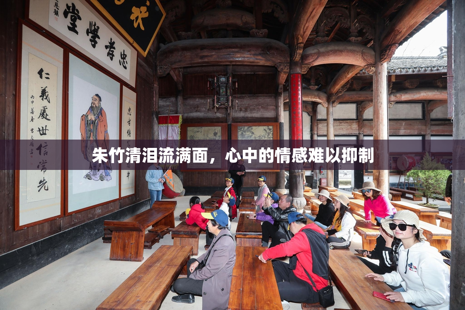 朱竹清泪流满面，心中的情感难以抑制