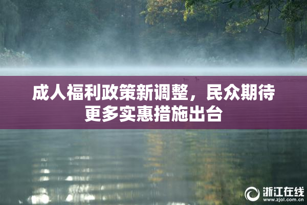 成人福利政策新调整，民众期待更多实惠措施出台