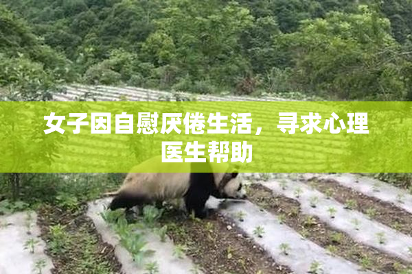 女子因自慰厌倦生活，寻求心理医生帮助