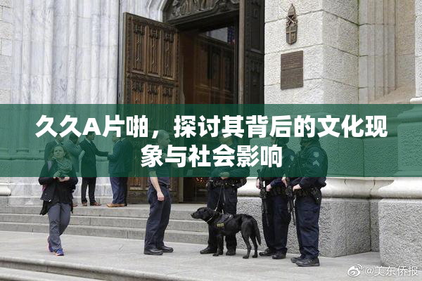 久久A片啪，探讨其背后的文化现象与社会影响