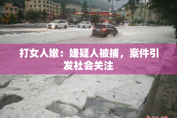 打女人嫩：嫌疑人被捕，案件引发社会关注