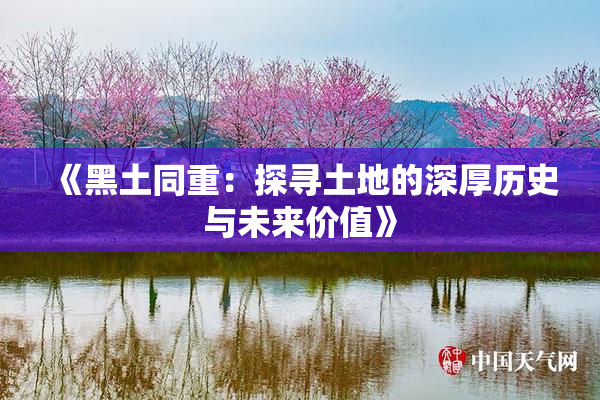 《黑土同重：探寻土地的深厚历史与未来价值》