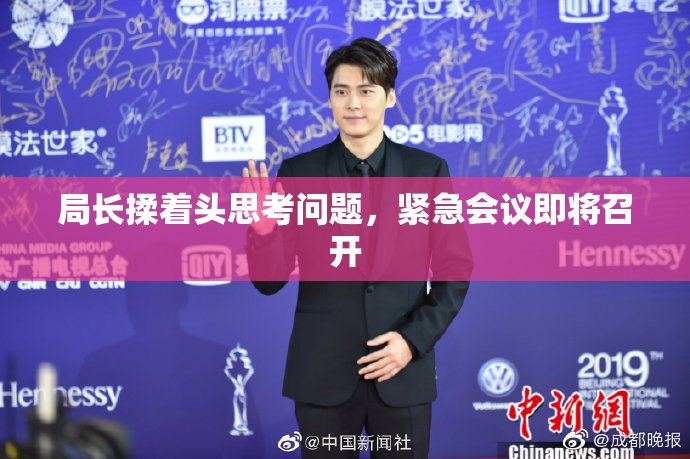 局长揉着头思考问题，紧急会议即将召开