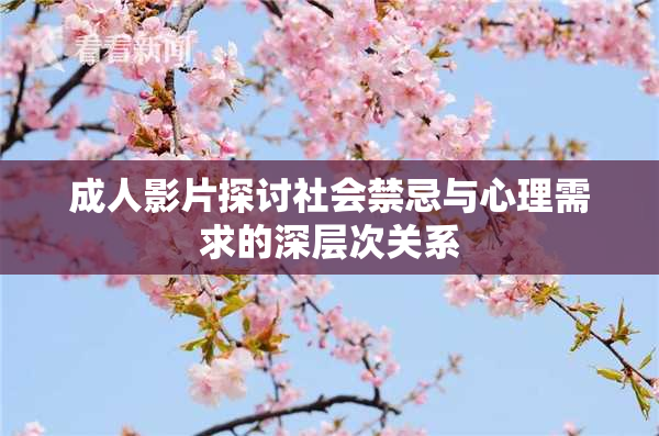 成人影片探讨社会禁忌与心理需求的深层次关系