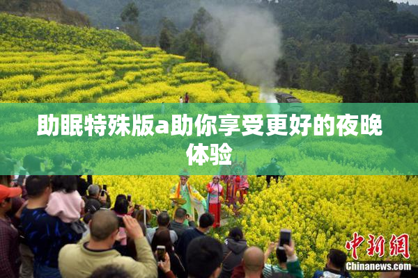 助眠特殊版a助你享受更好的夜晚体验