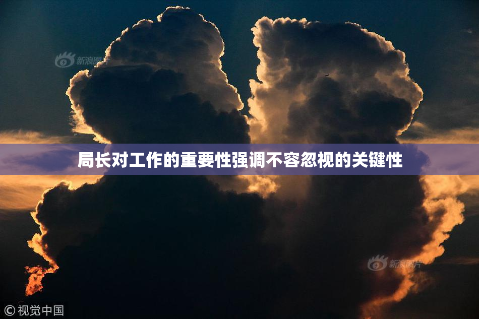 局长对工作的重要性强调不容忽视的关键性