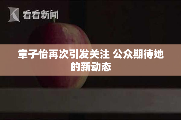 章子怡再次引发关注 公众期待她的新动态