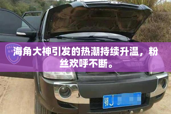 海角大神引发的热潮持续升温，粉丝欢呼不断。