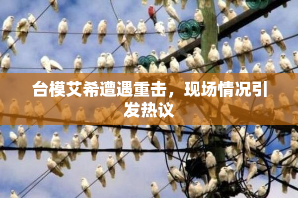台模艾希遭遇重击，现场情况引发热议