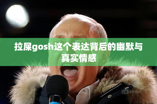 拉屎gosh这个表达背后的幽默与真实情感