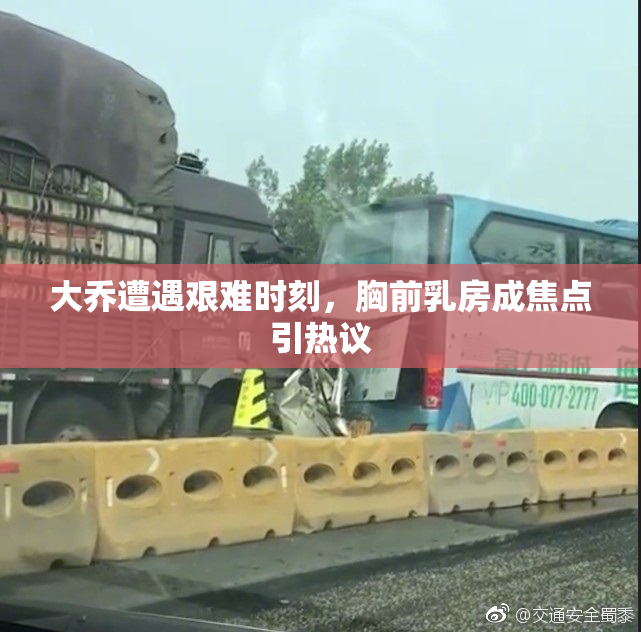 大乔遭遇艰难时刻，胸前乳房成焦点引热议