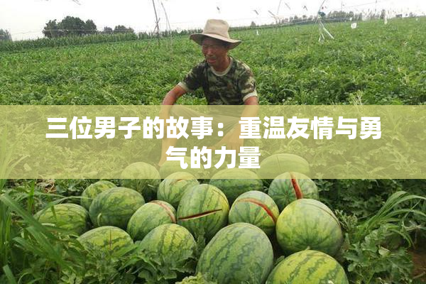 三位男子的故事：重温友情与勇气的力量