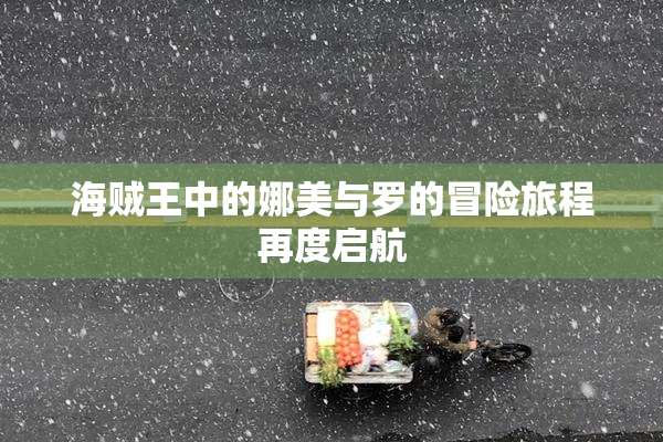 海贼王中的娜美与罗的冒险旅程再度启航