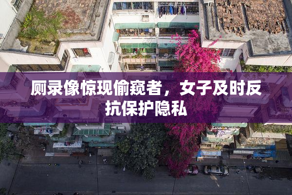 厕录像惊现偷窥者，女子及时反抗保护隐私