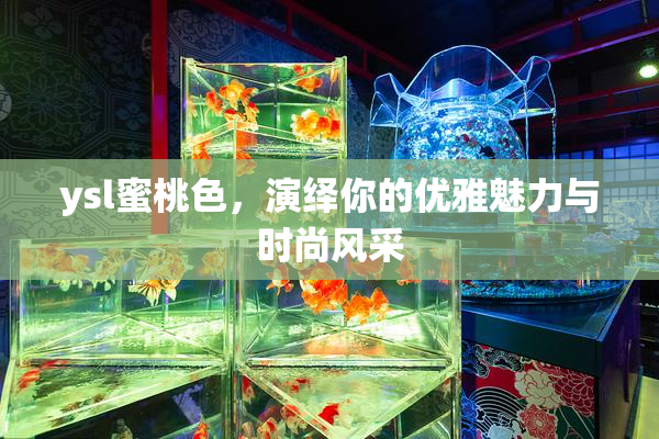 ysl蜜桃色，演绎你的优雅魅力与时尚风采