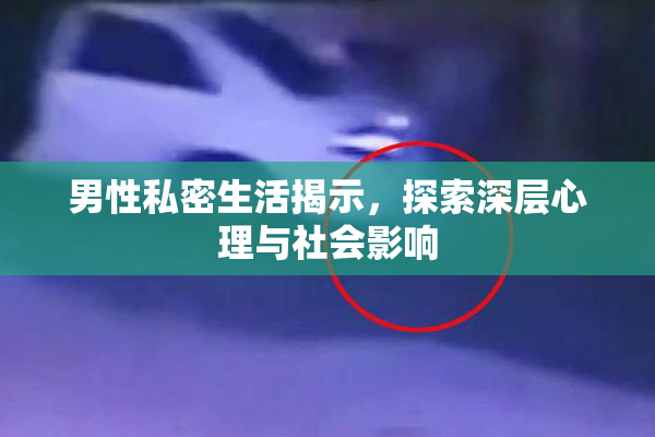 男性私密生活揭示，探索深层心理与社会影响