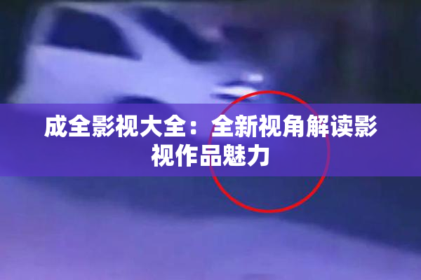 成全影视大全：全新视角解读影视作品魅力