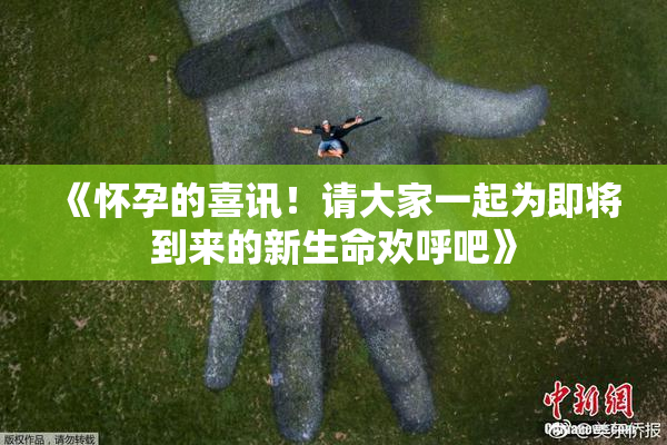 《怀孕的喜讯！请大家一起为即将到来的新生命欢呼吧》