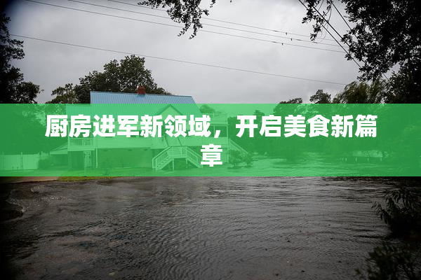 厨房进军新领域，开启美食新篇章