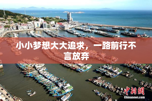 小小梦想大大追求，一路前行不言放弃