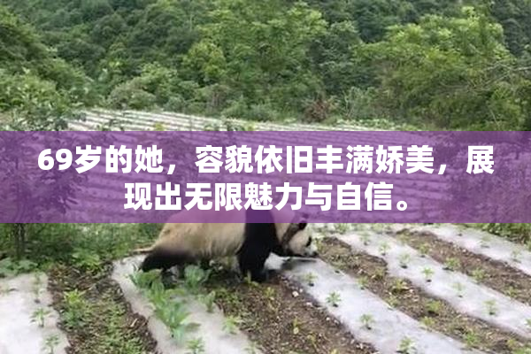 69岁的她，容貌依旧丰满娇美，展现出无限魅力与自信。