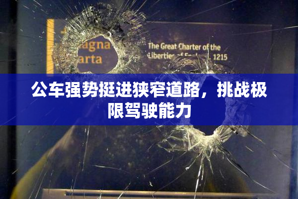 公车强势挺进狭窄道路，挑战极限驾驶能力