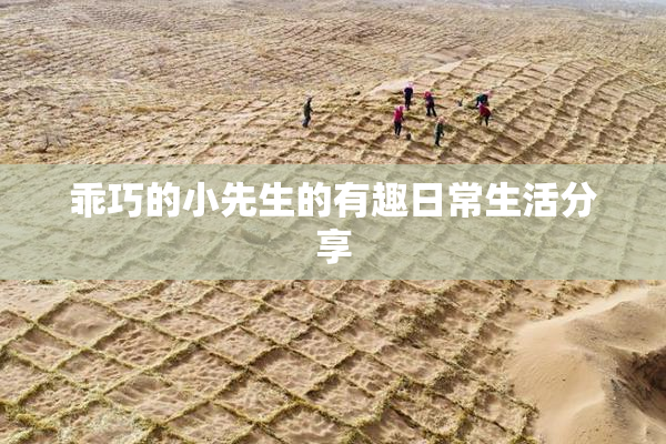 乖巧的小先生的有趣日常生活分享