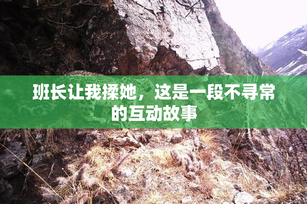 班长让我揉她，这是一段不寻常的互动故事