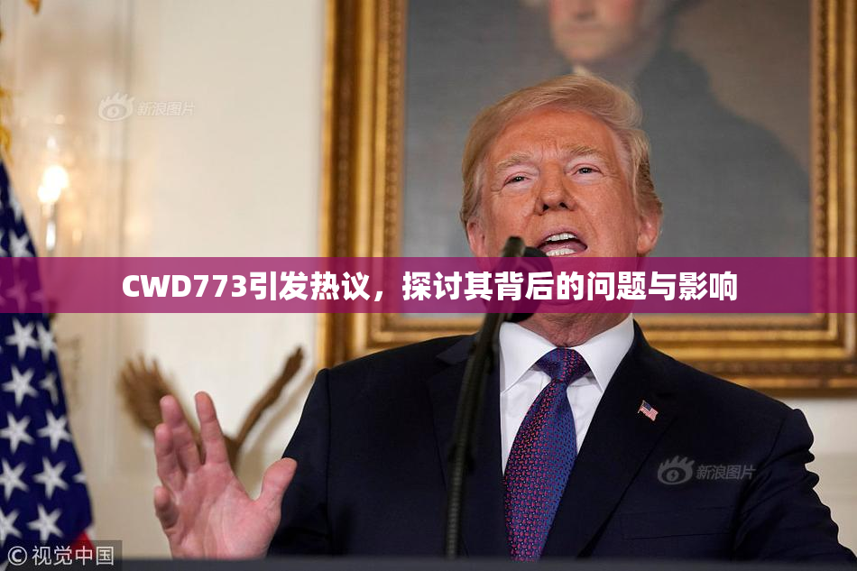 CWD773引发热议，探讨其背后的问题与影响