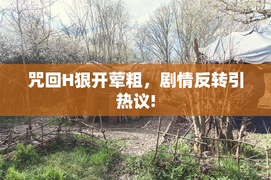 咒回H狠开荤粗，剧情反转引热议!