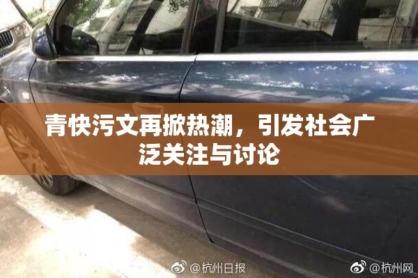 青快污文再掀热潮，引发社会广泛关注与讨论