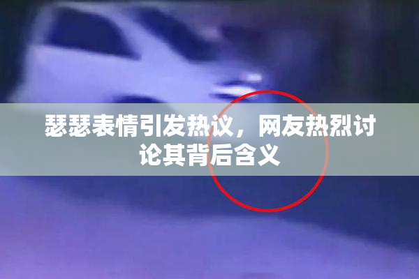 瑟瑟表情引发热议，网友热烈讨论其背后含义