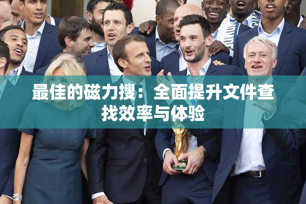 最佳的磁力搜：全面提升文件查找效率与体验