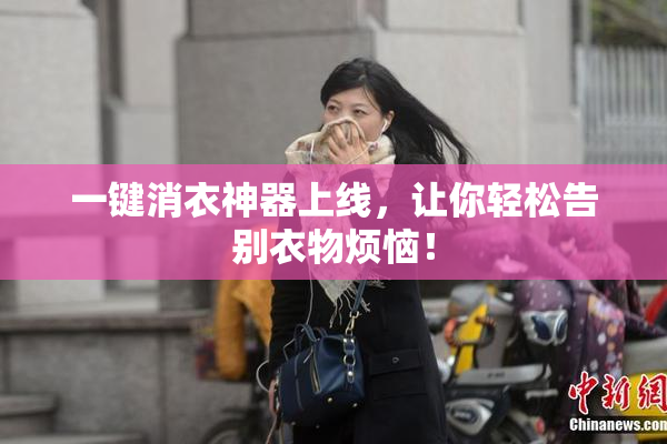 一键消衣神器上线，让你轻松告别衣物烦恼！