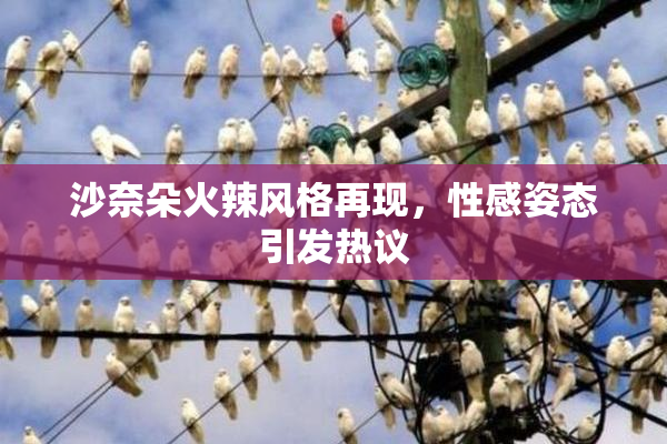 沙奈朵火辣风格再现，性感姿态引发热议