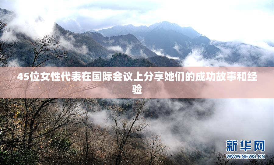 45位女性代表在国际会议上分享她们的成功故事和经验