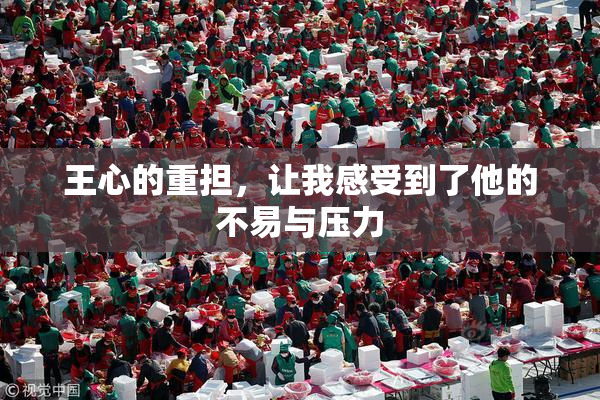 王心的重担，让我感受到了他的不易与压力