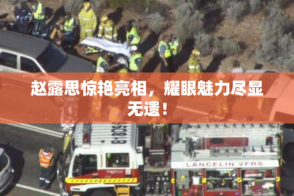 赵露思惊艳亮相，耀眼魅力尽显无遗！