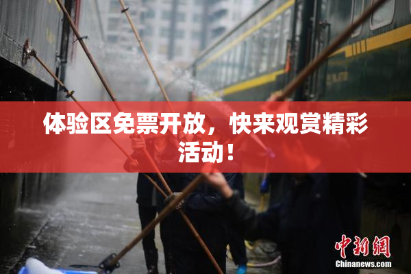 体验区免票开放，快来观赏精彩活动！