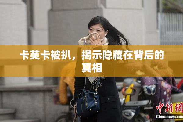 卡芙卡被扒，揭示隐藏在背后的真相