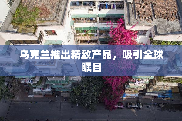 乌克兰推出精致产品，吸引全球瞩目