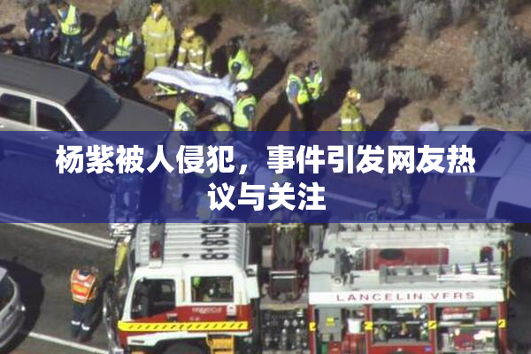 杨紫被人侵犯，事件引发网友热议与关注