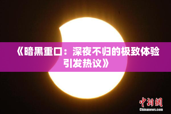 《暗黑重口：深夜不归的极致体验引发热议》