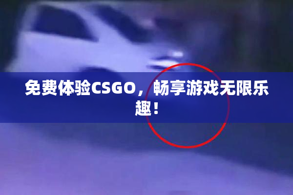 免费体验CSGO，畅享游戏无限乐趣！
